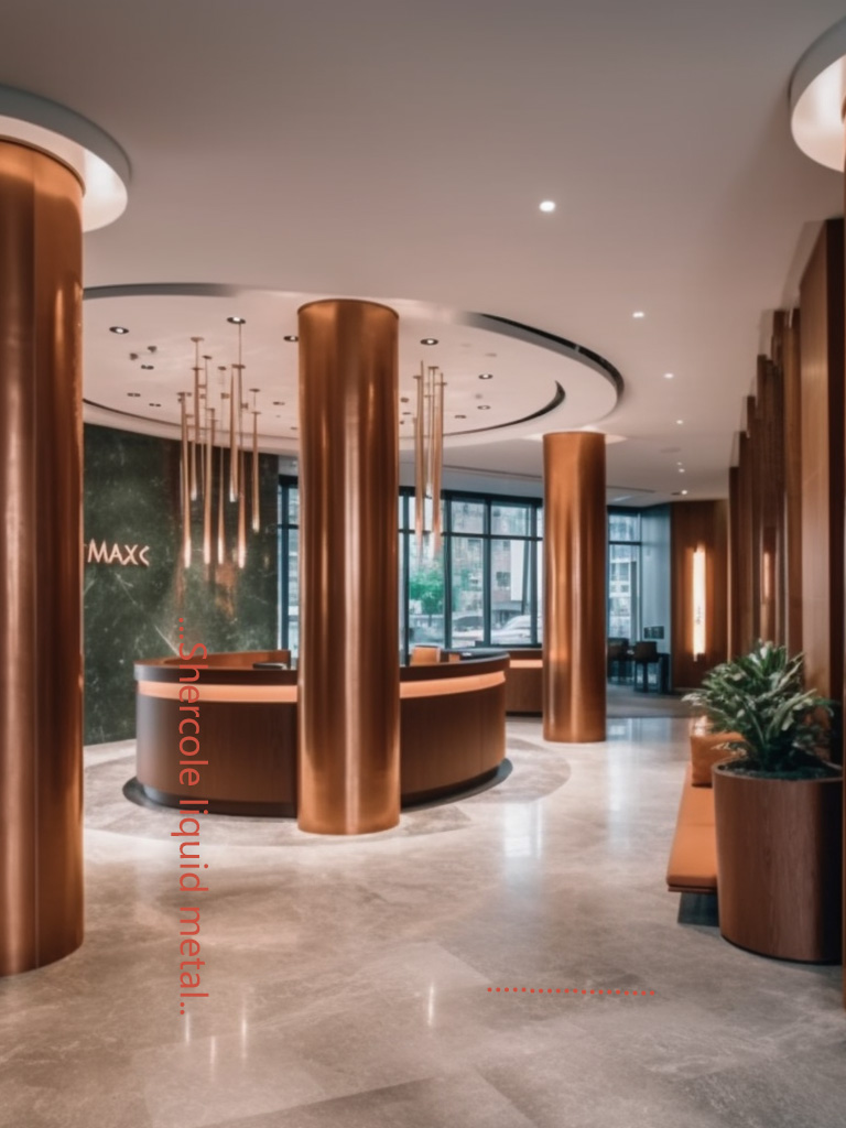 液態(tài)金屬能應(yīng)用到商業(yè)空間哪方面裝飾？