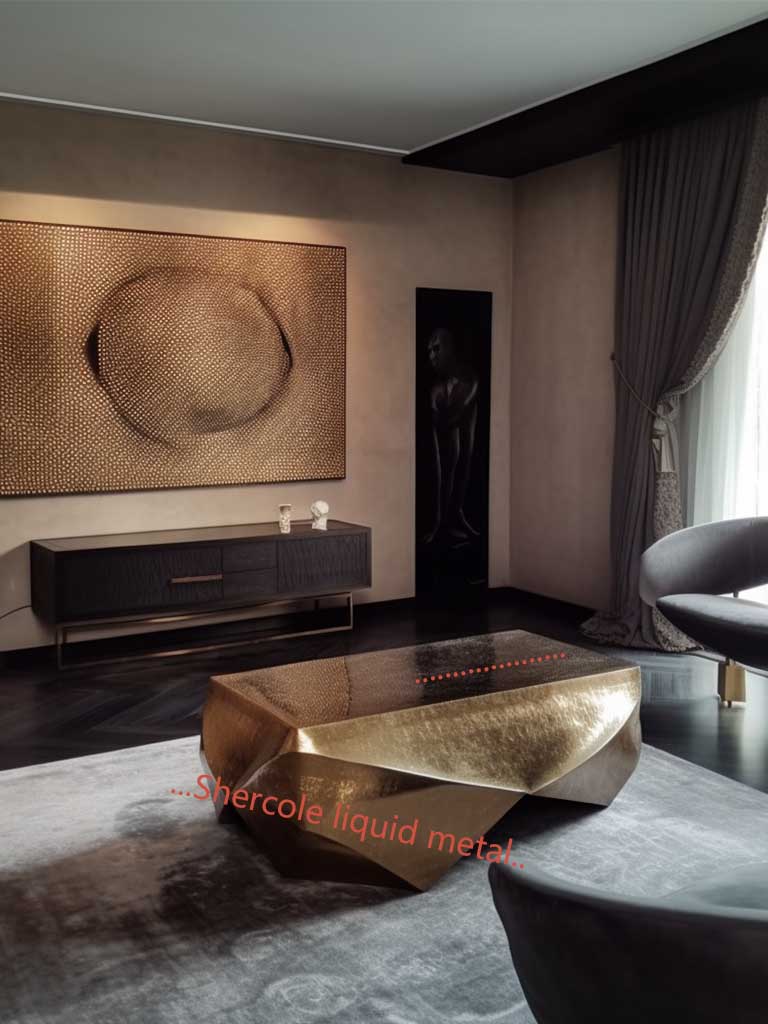 液態(tài)金屬能應用到豪華住宅哪方面裝飾？